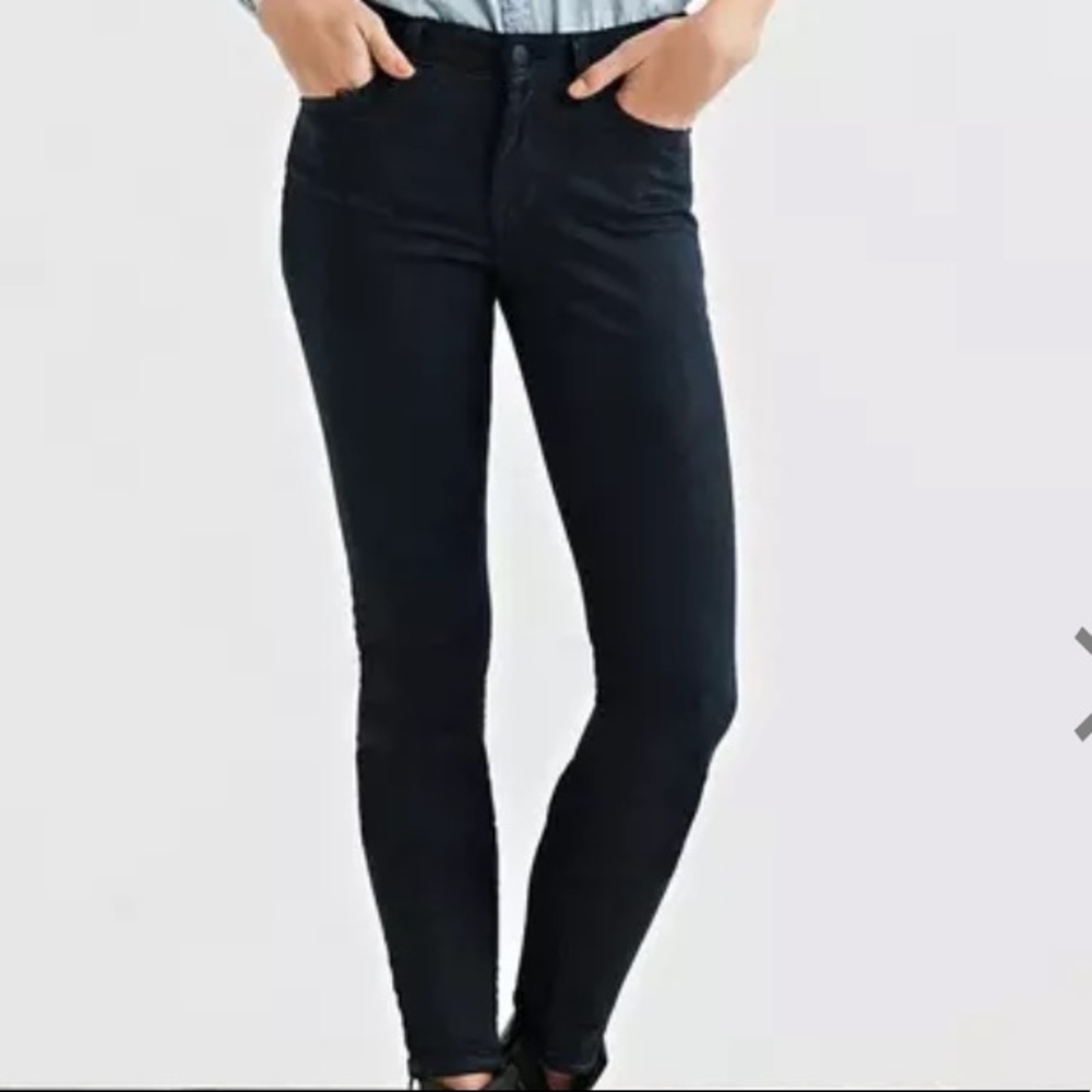 New Lucky Brand Ava MidRise Skinny Glittery Jeans